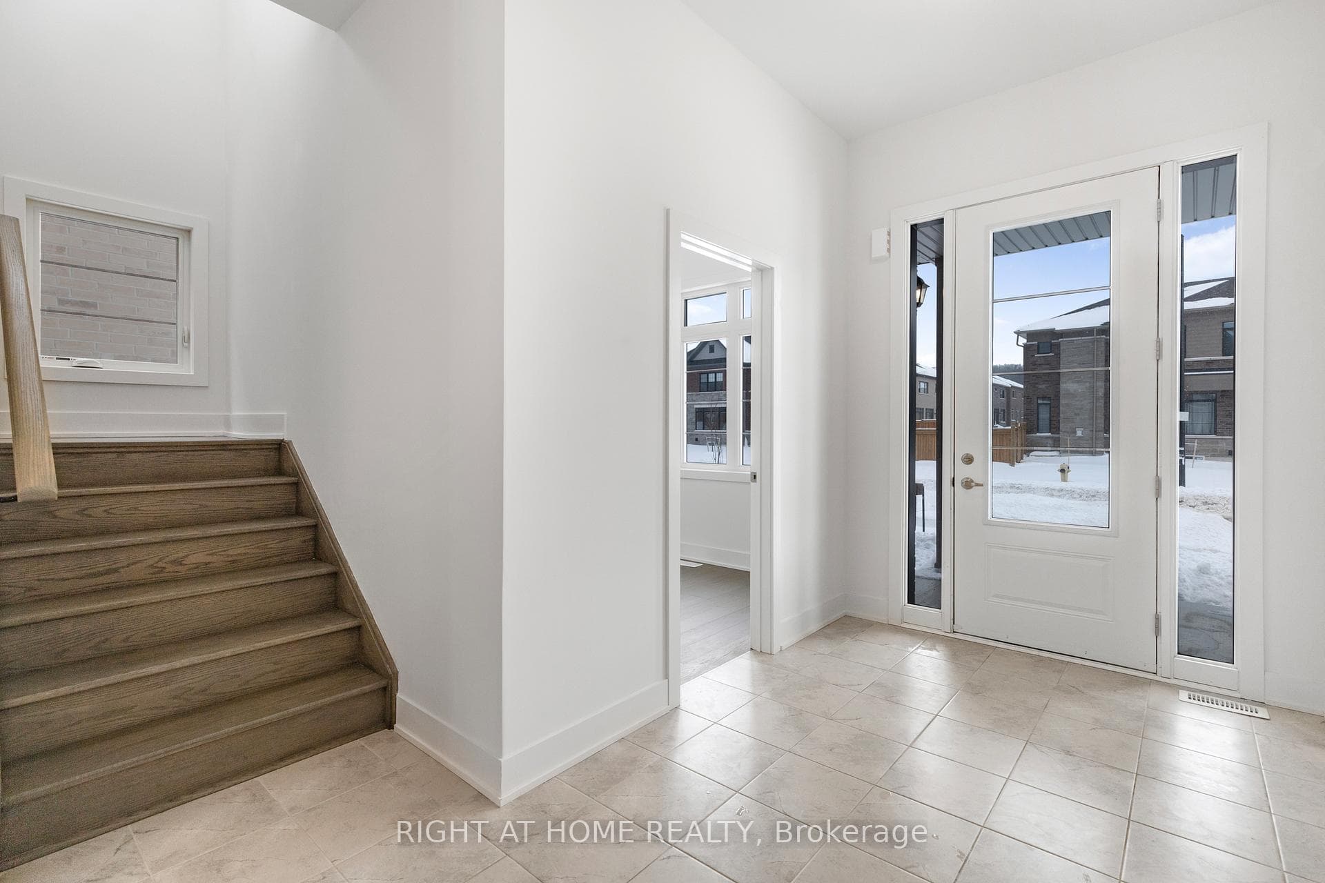 entry way, office door