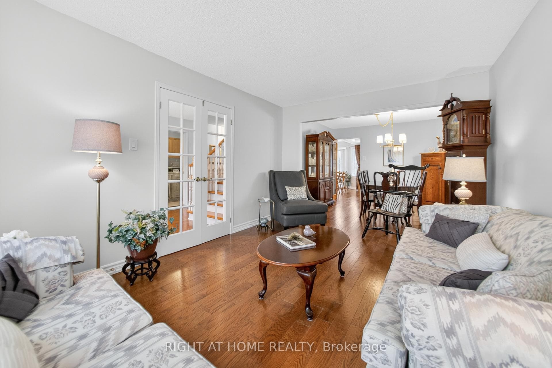 Living Room with Hardwood Floors
