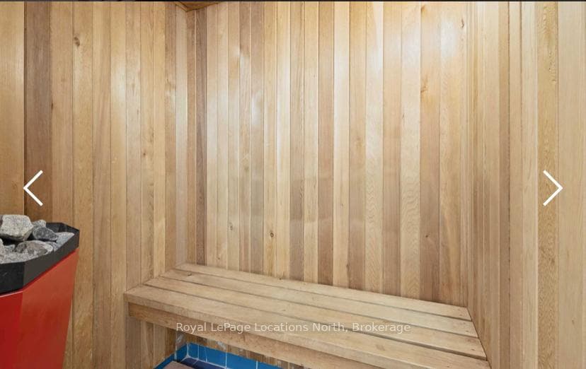 In unit Sauna