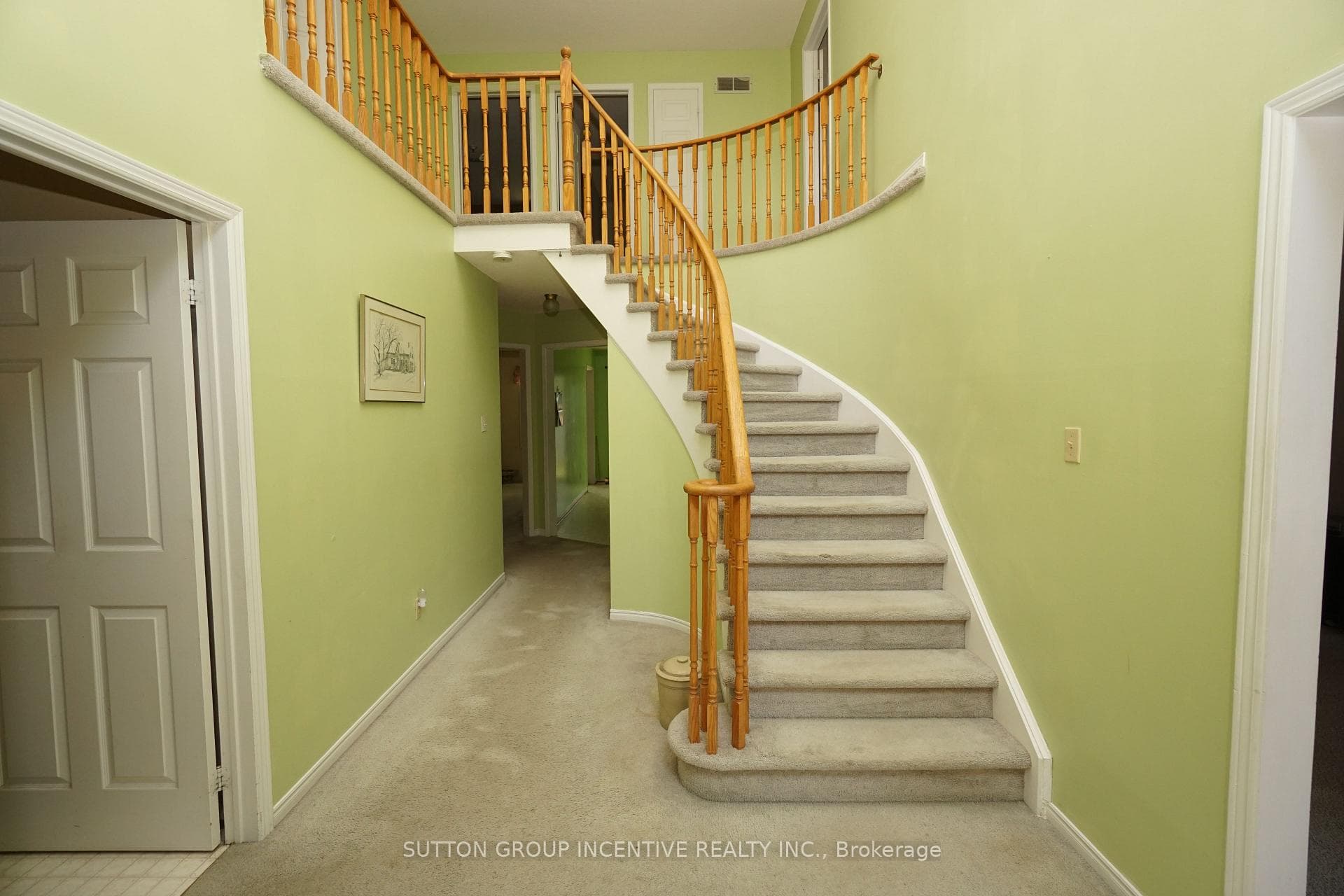 spacious foyer