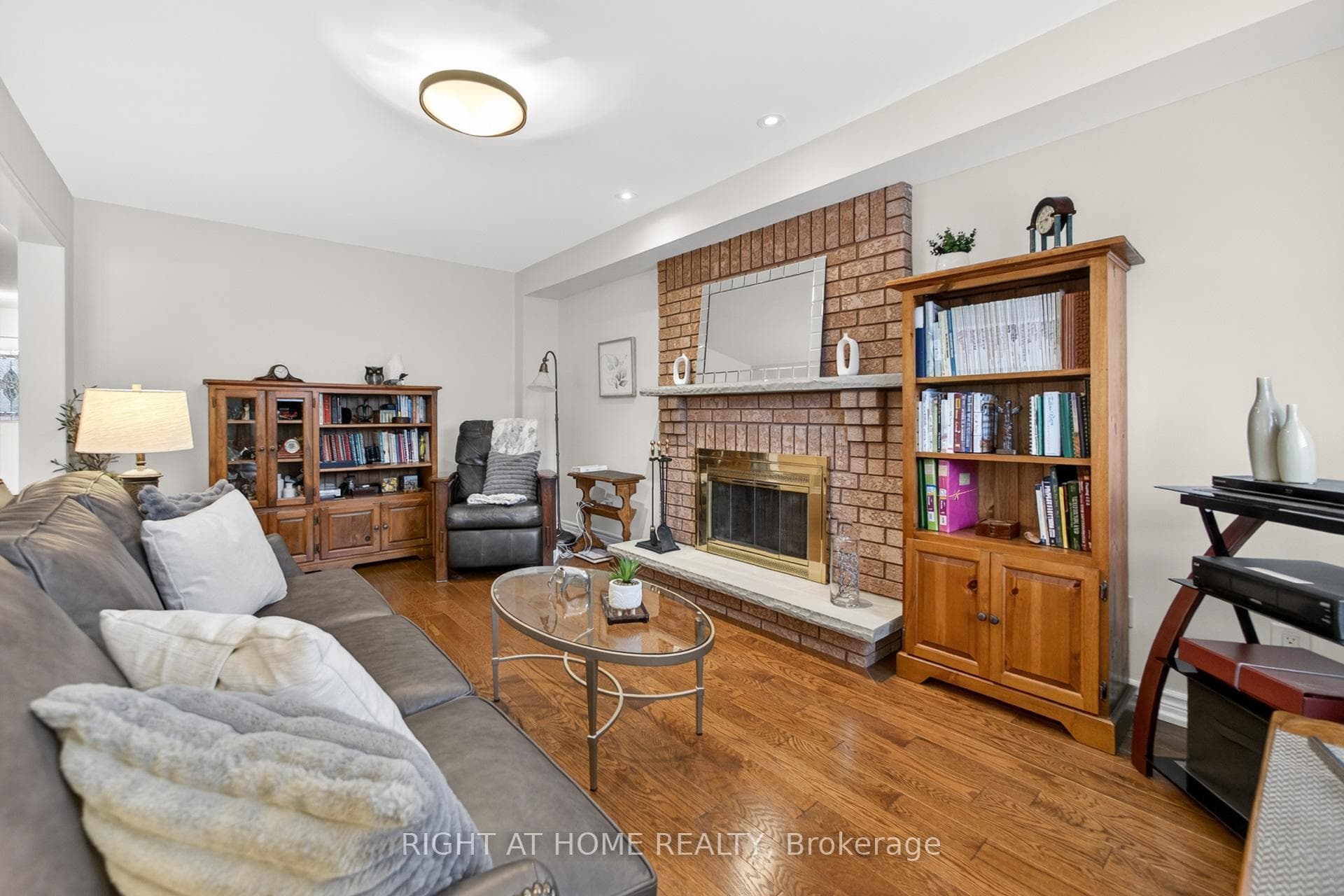 Family Room with Fireplace