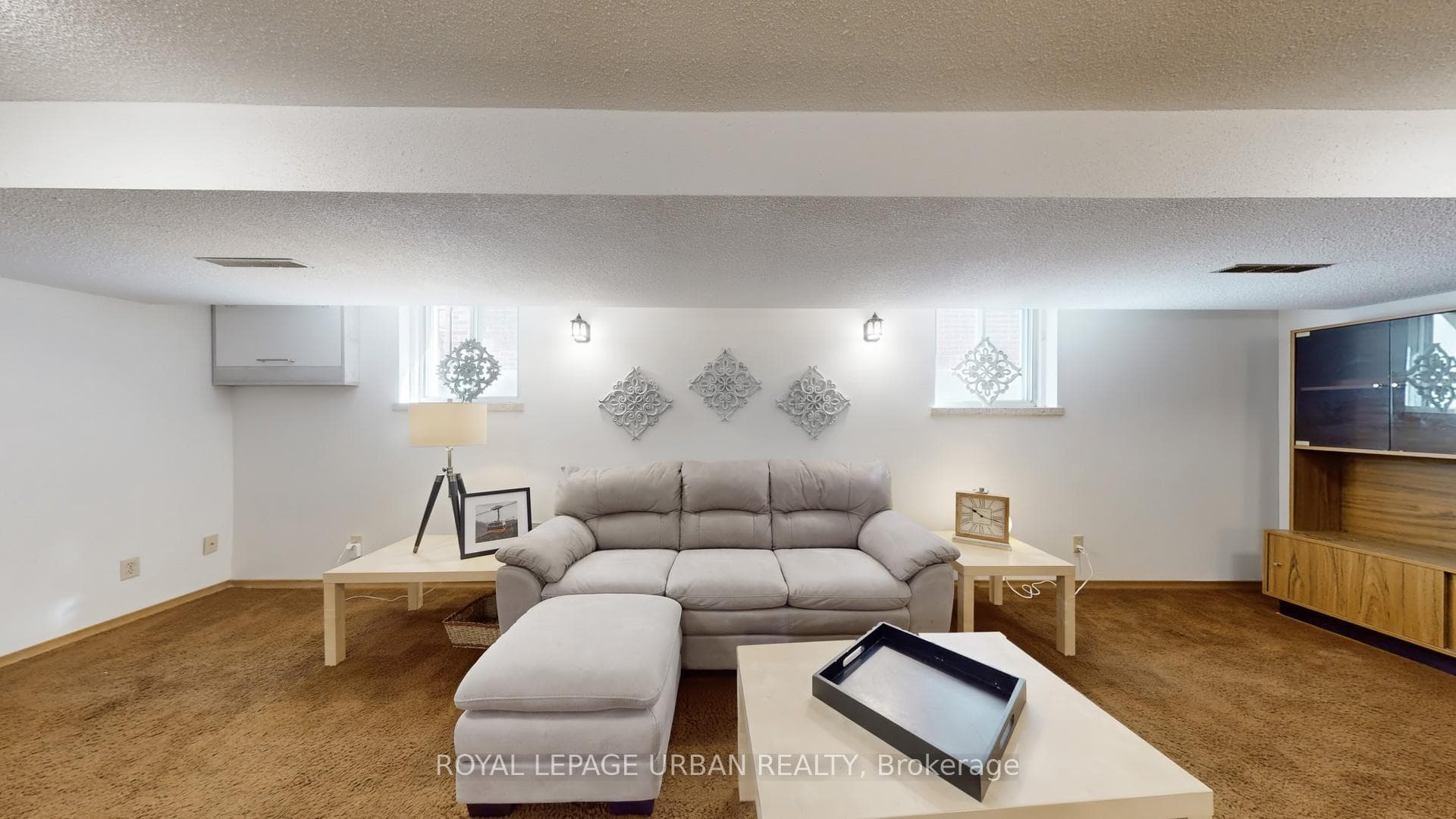 Large Recreation Room is Light and Bright