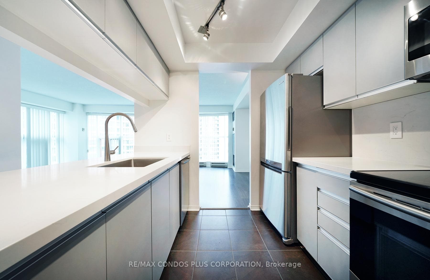 Kitchen with Stainless Steel Appliances