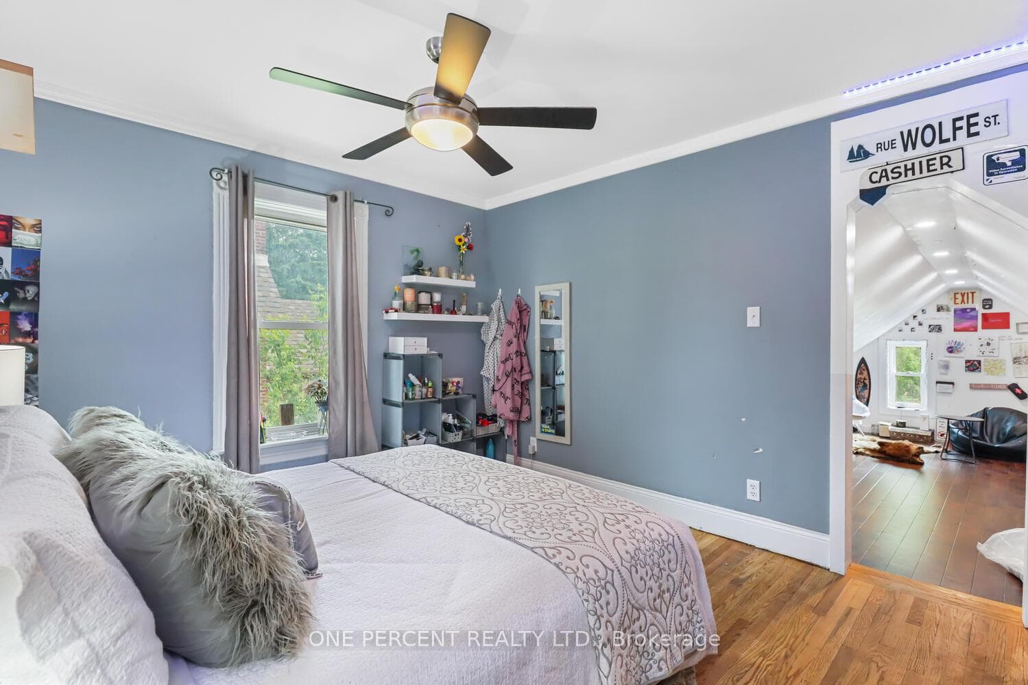 Bonus room off primary bedroom
