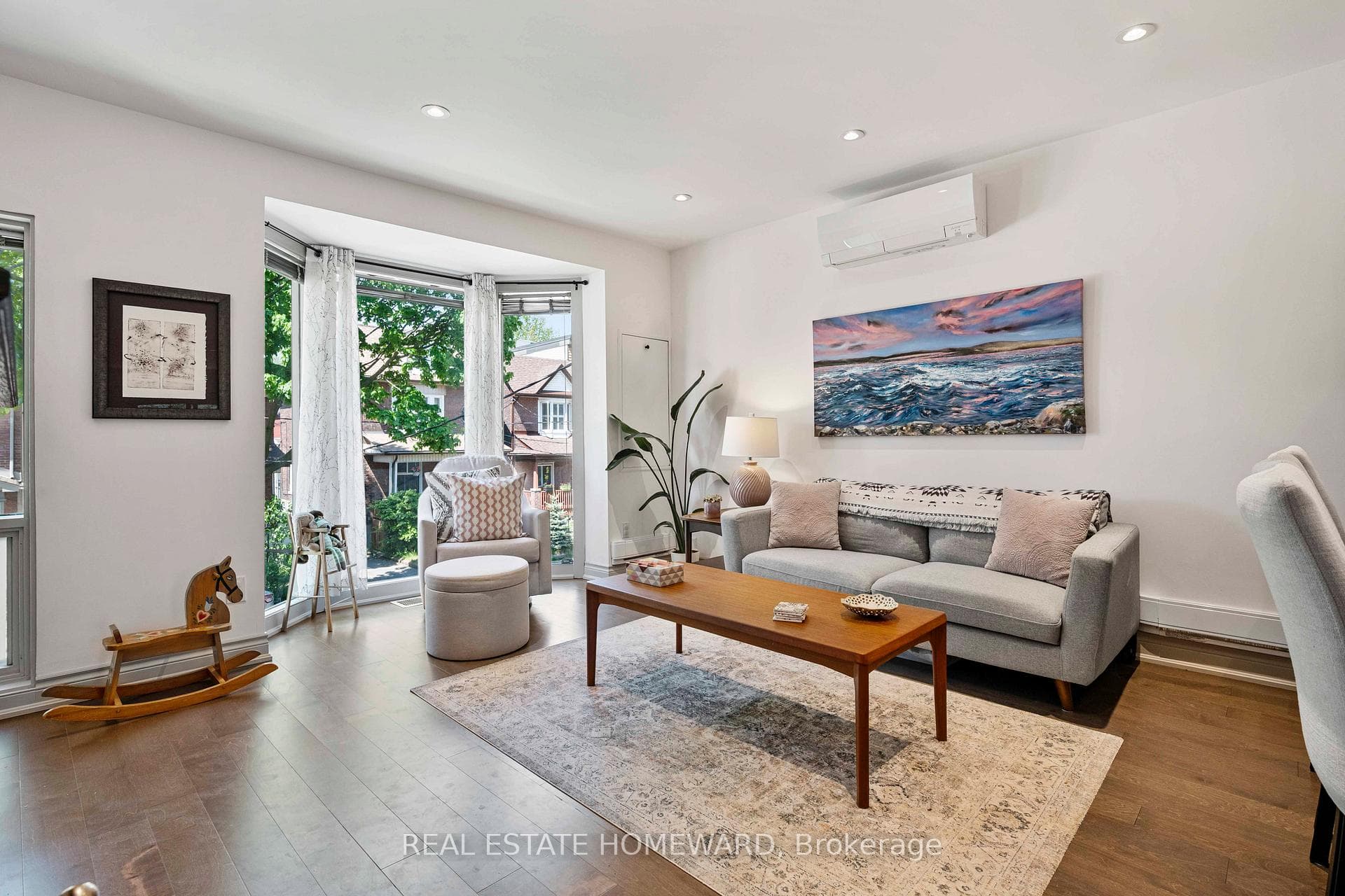 Upper suite living room/kitchen
