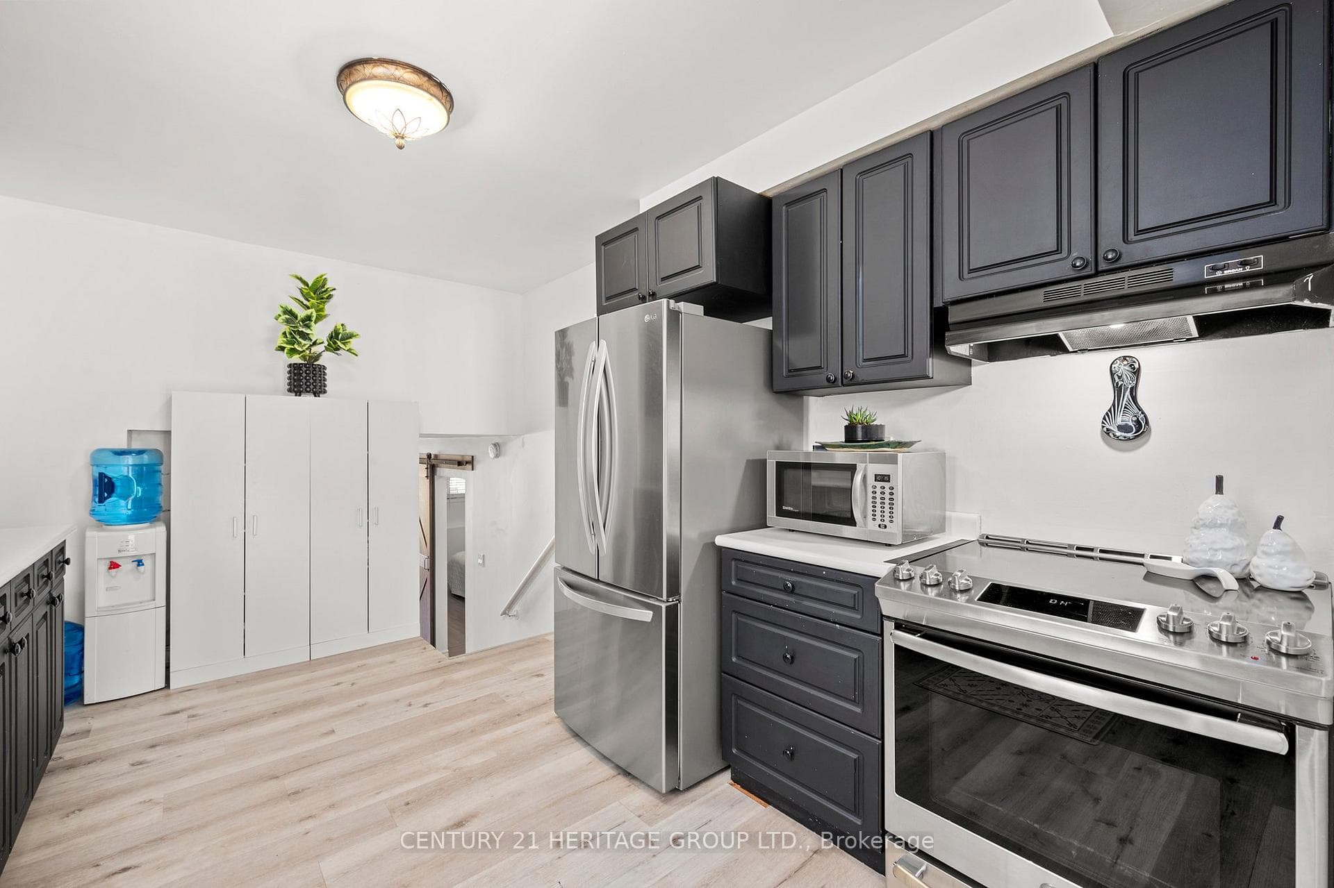 Updated stainless steel appliances