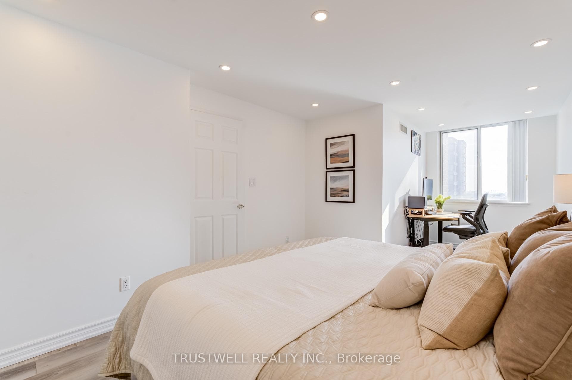 Primary Bedroom with Pot Lights