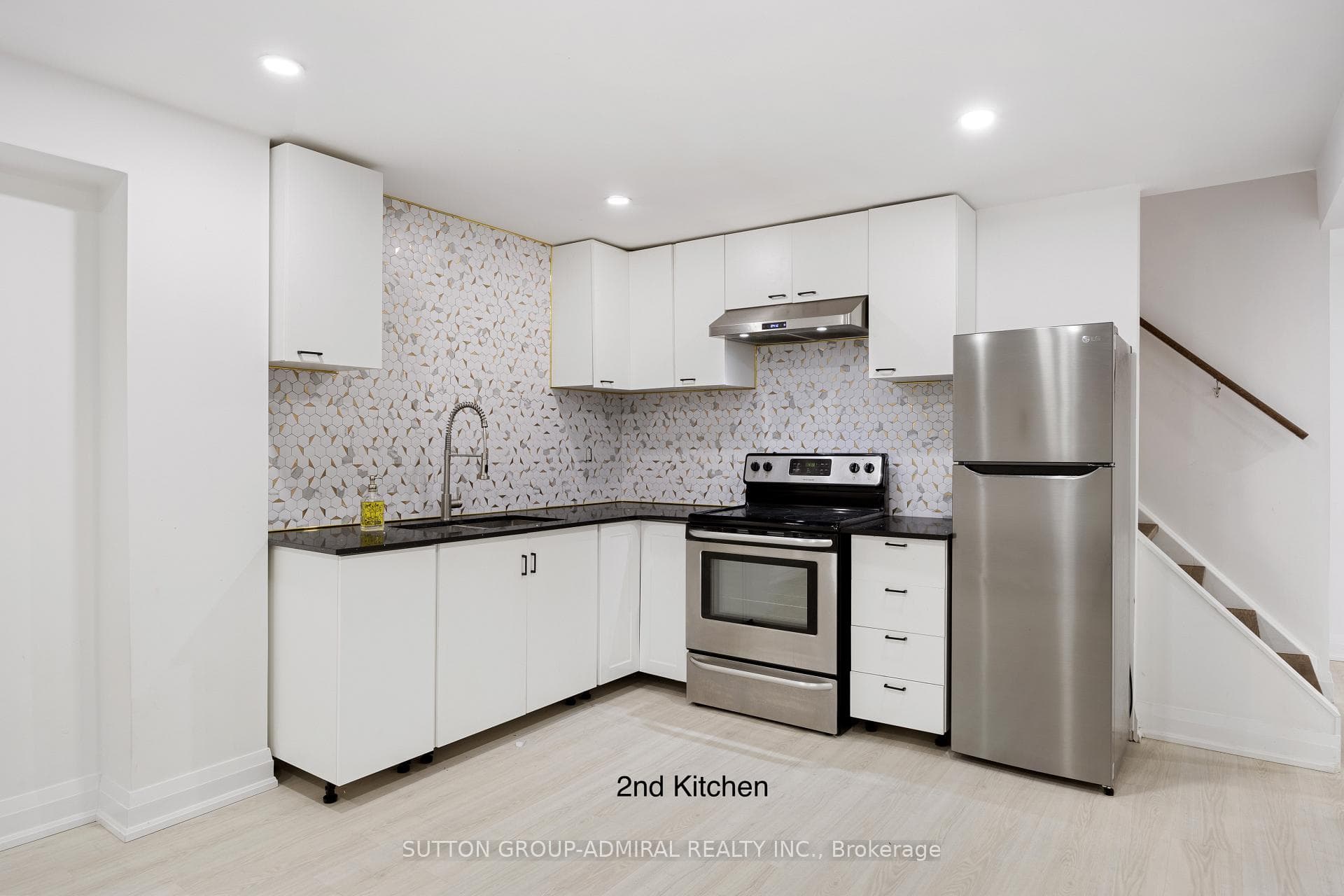 basement kitchen