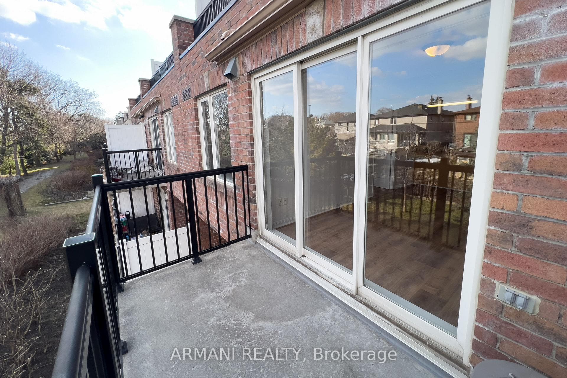 Spacious Private Balcony