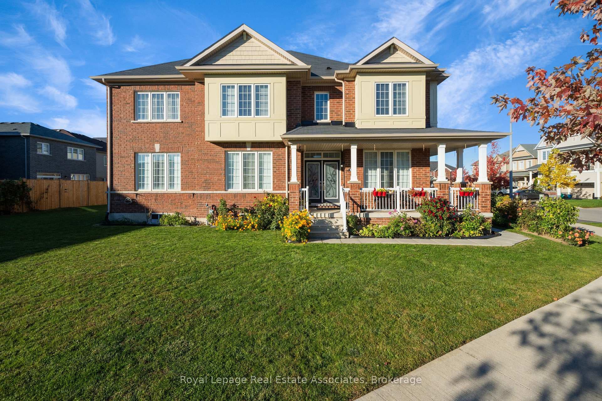 Oversized lot on a quiet street