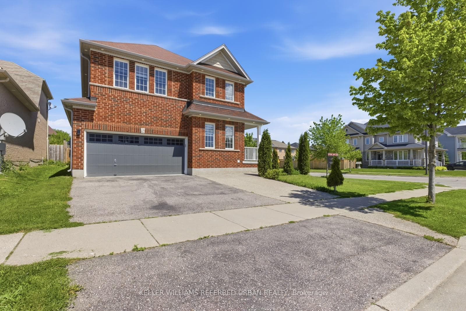 Current garage and driveway entey separate