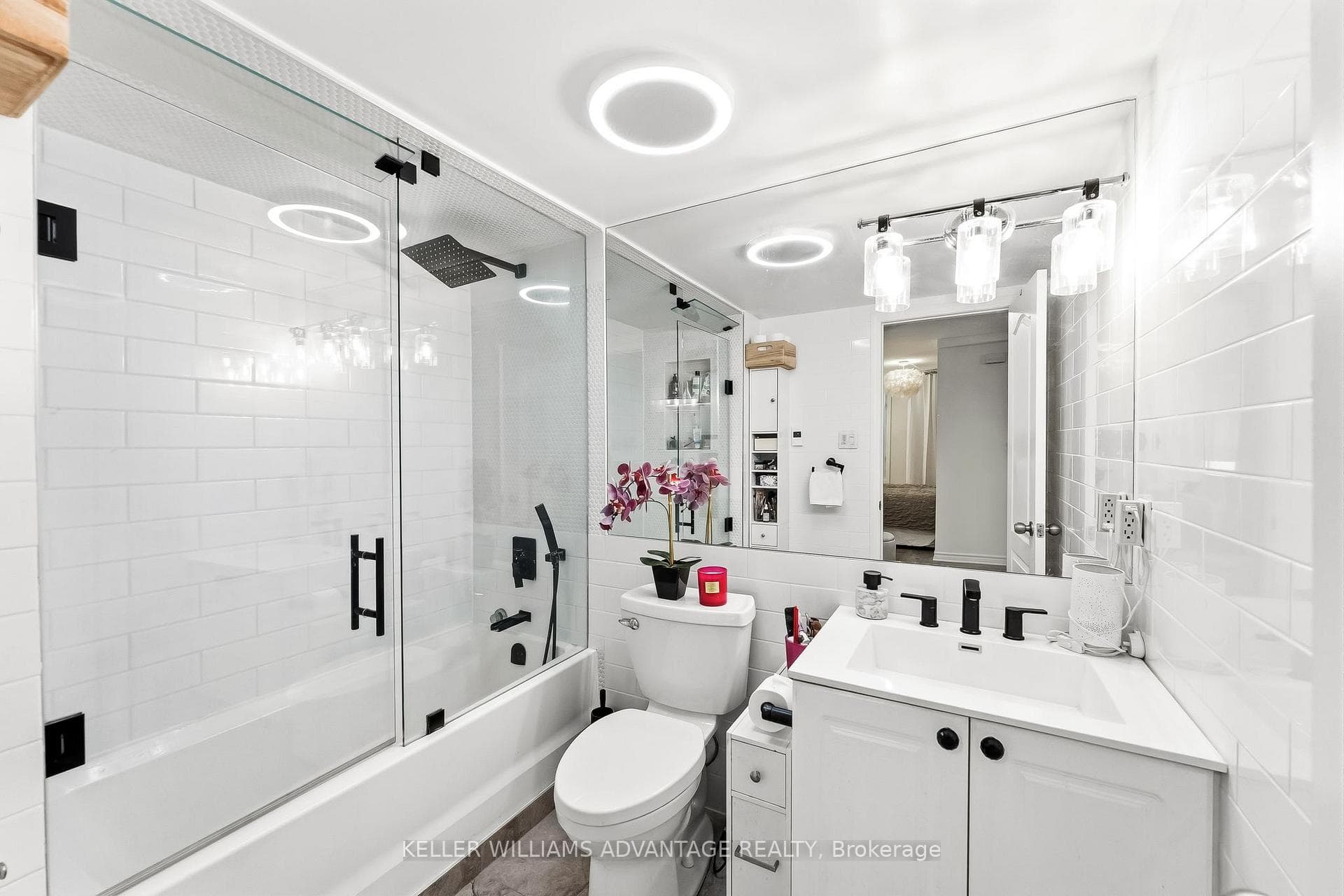 Spa Bathroom with Steam Shower & Heated Floors