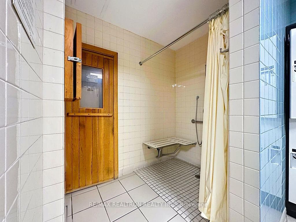 sauna washroom
