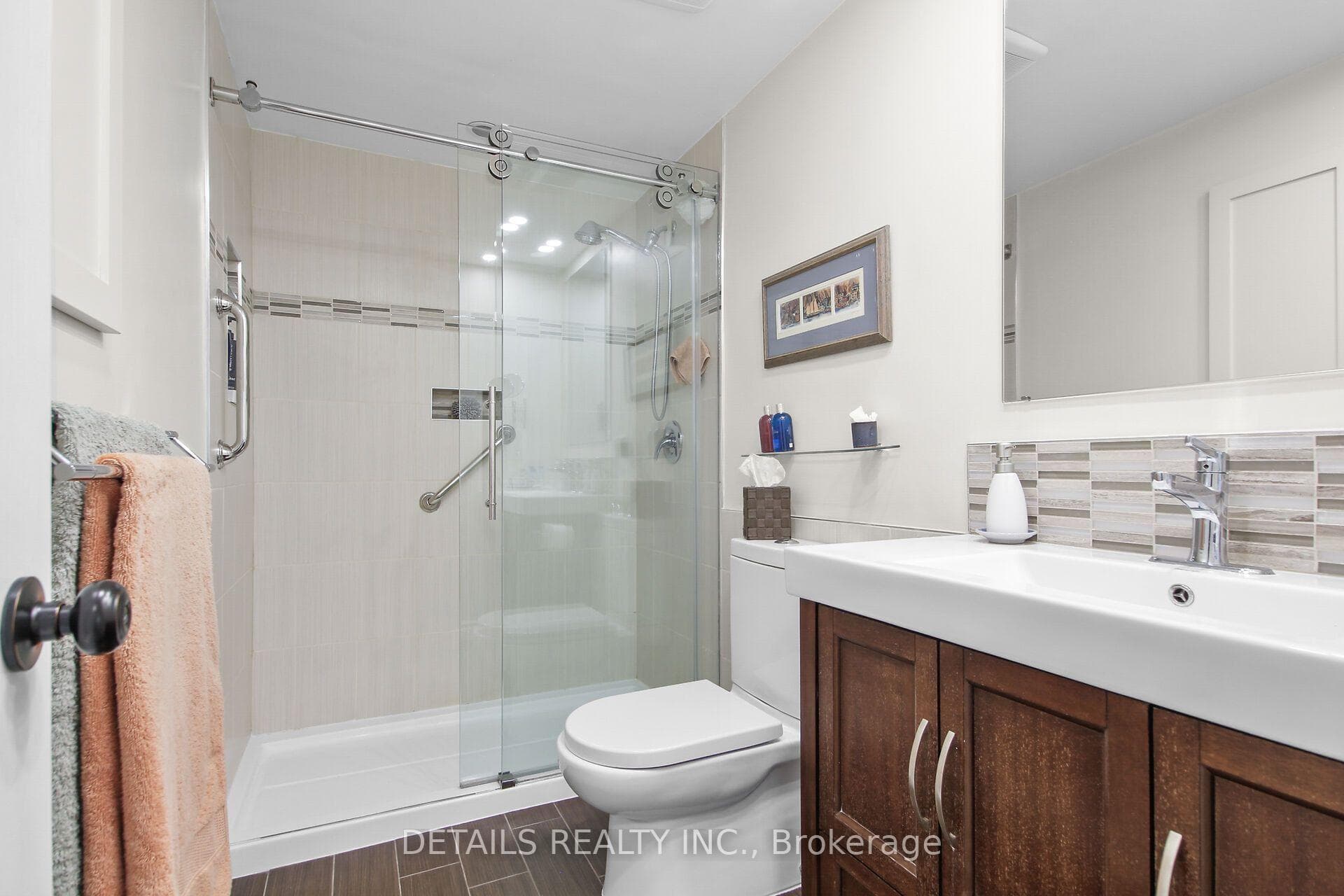 Updated main bathroom