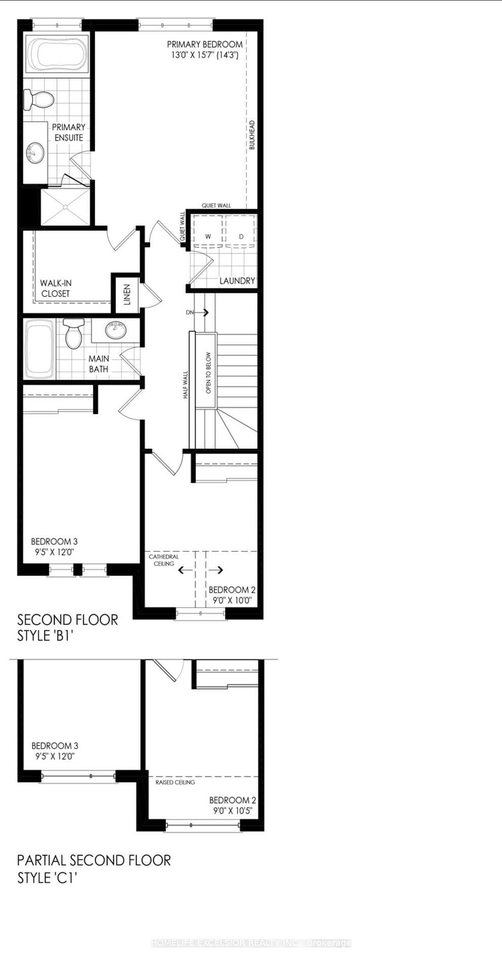 Builder Floorplan (2nd floor)