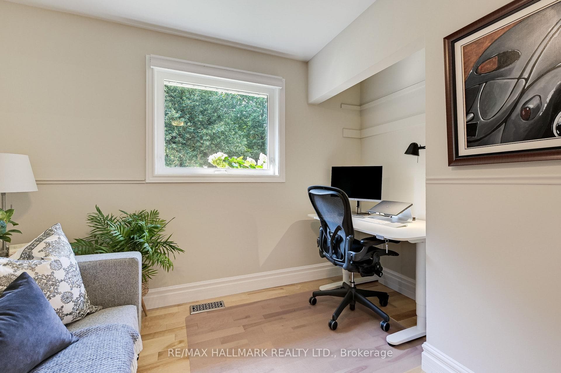 Recessed desk/work area/or revert back to closet.