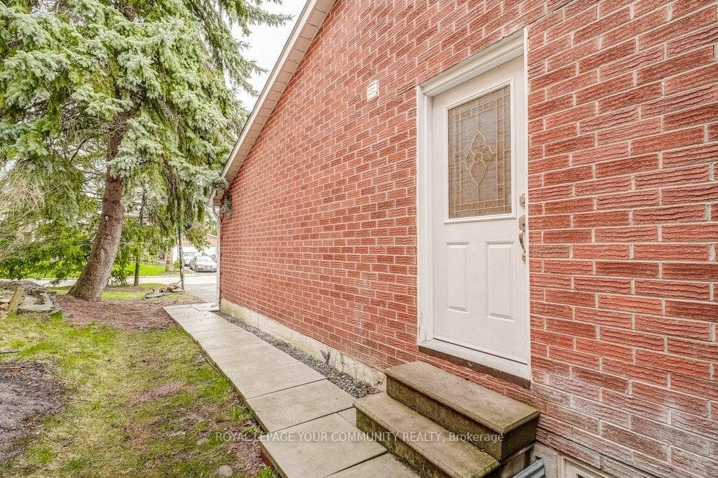 Side Entrance To The Basement