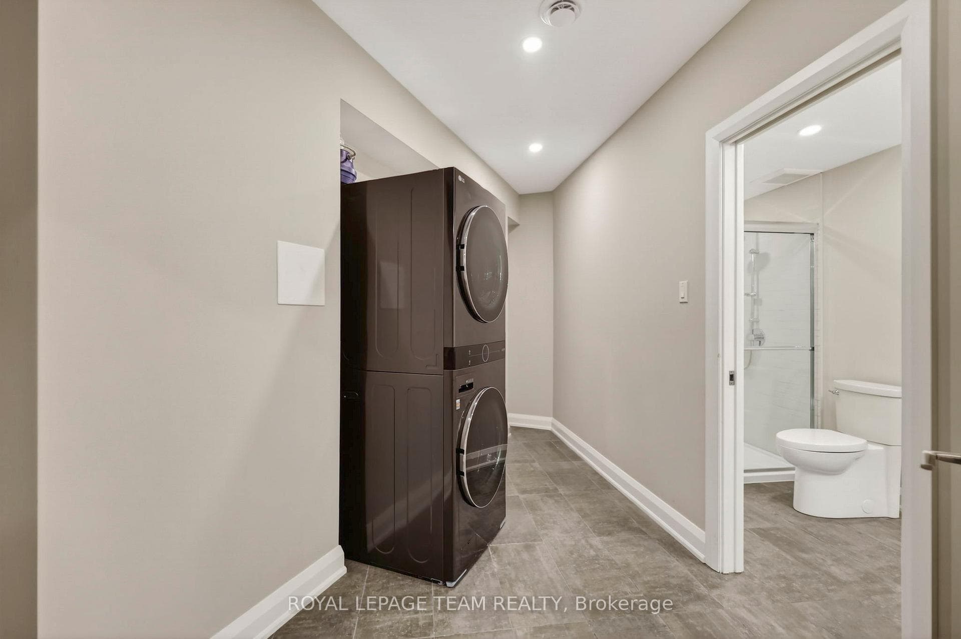 Basement Laundry Room