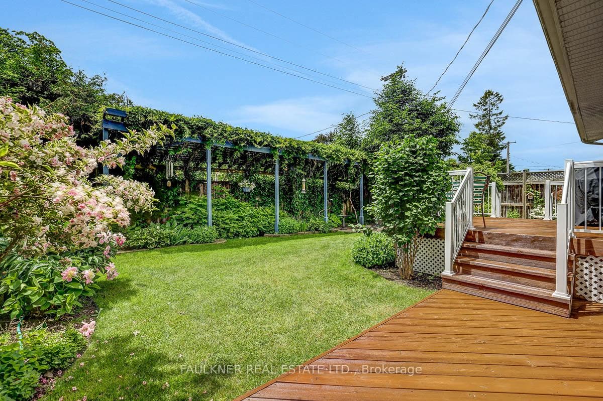 Rear Garden with Deck