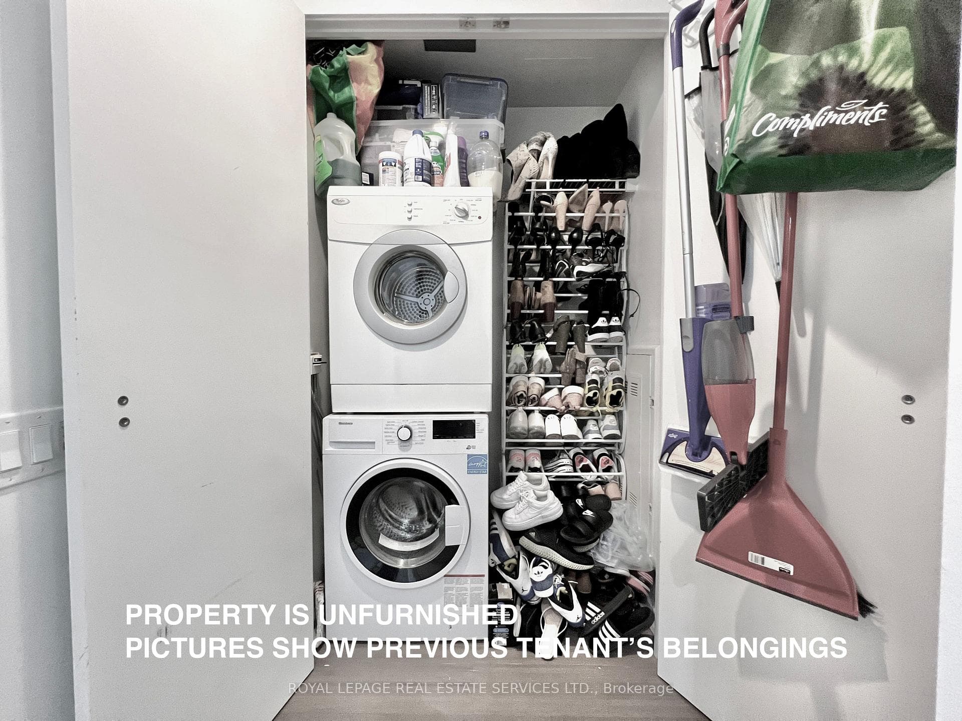 Laundry + Storage Closet