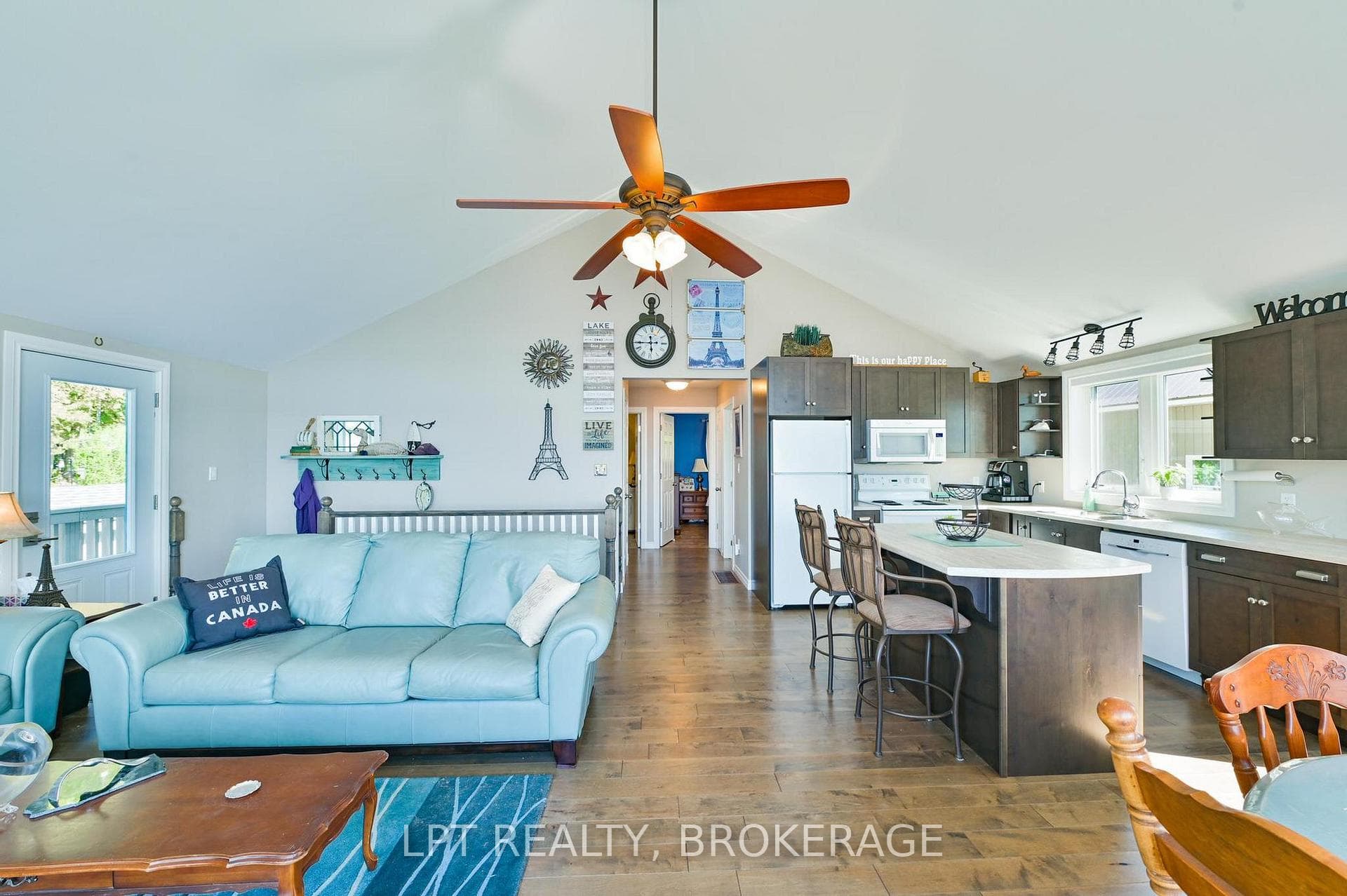 vaulted ceilings