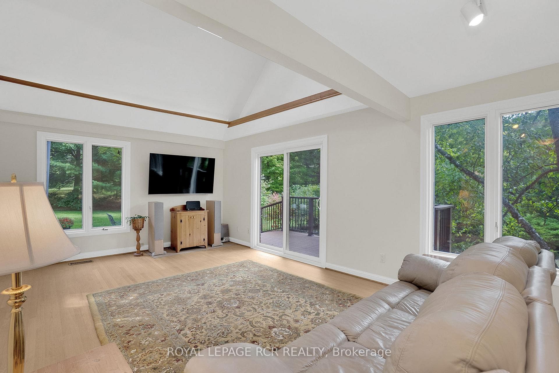 Family Room Open-to-Above with Walk-Out