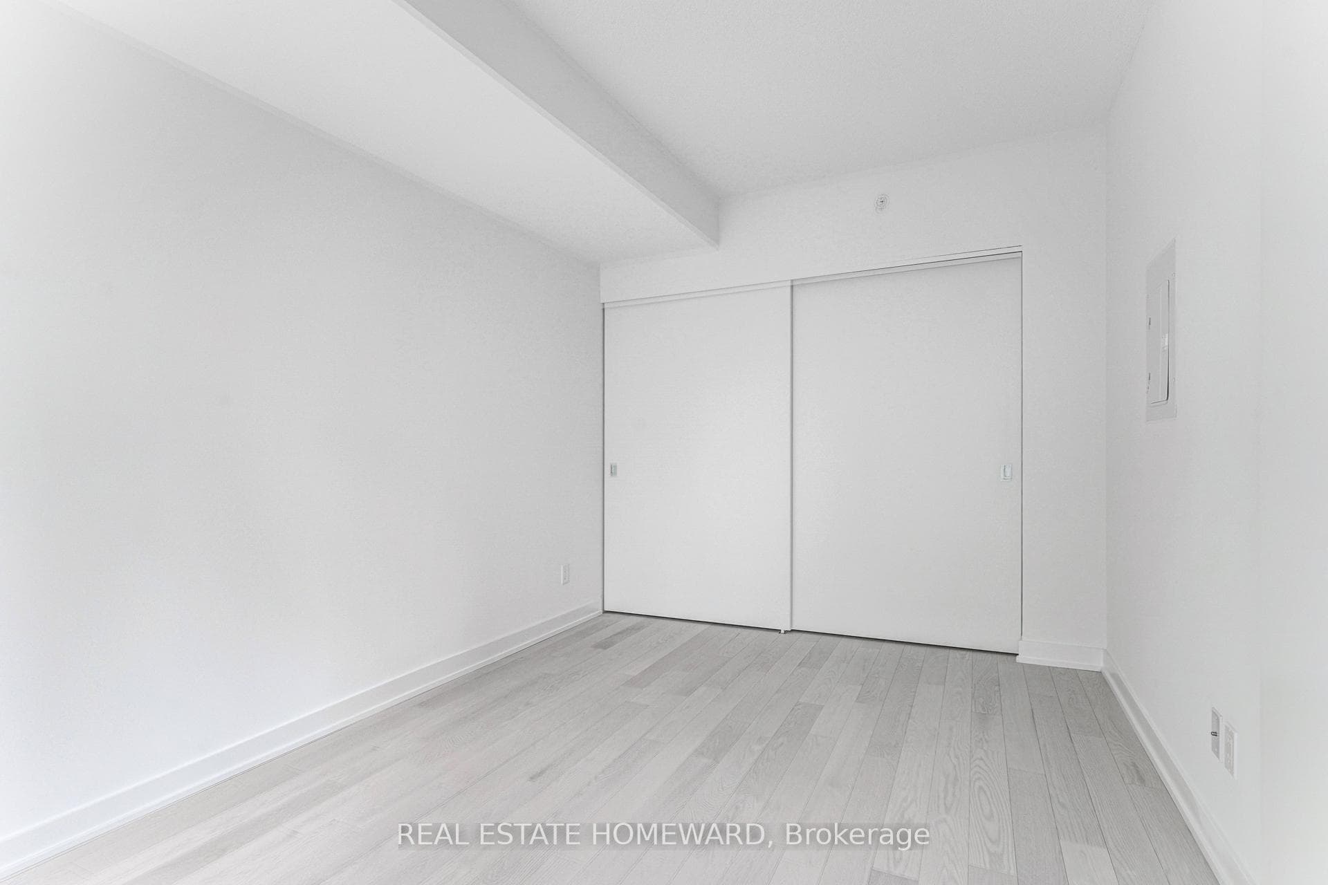 Closet with built in organizers