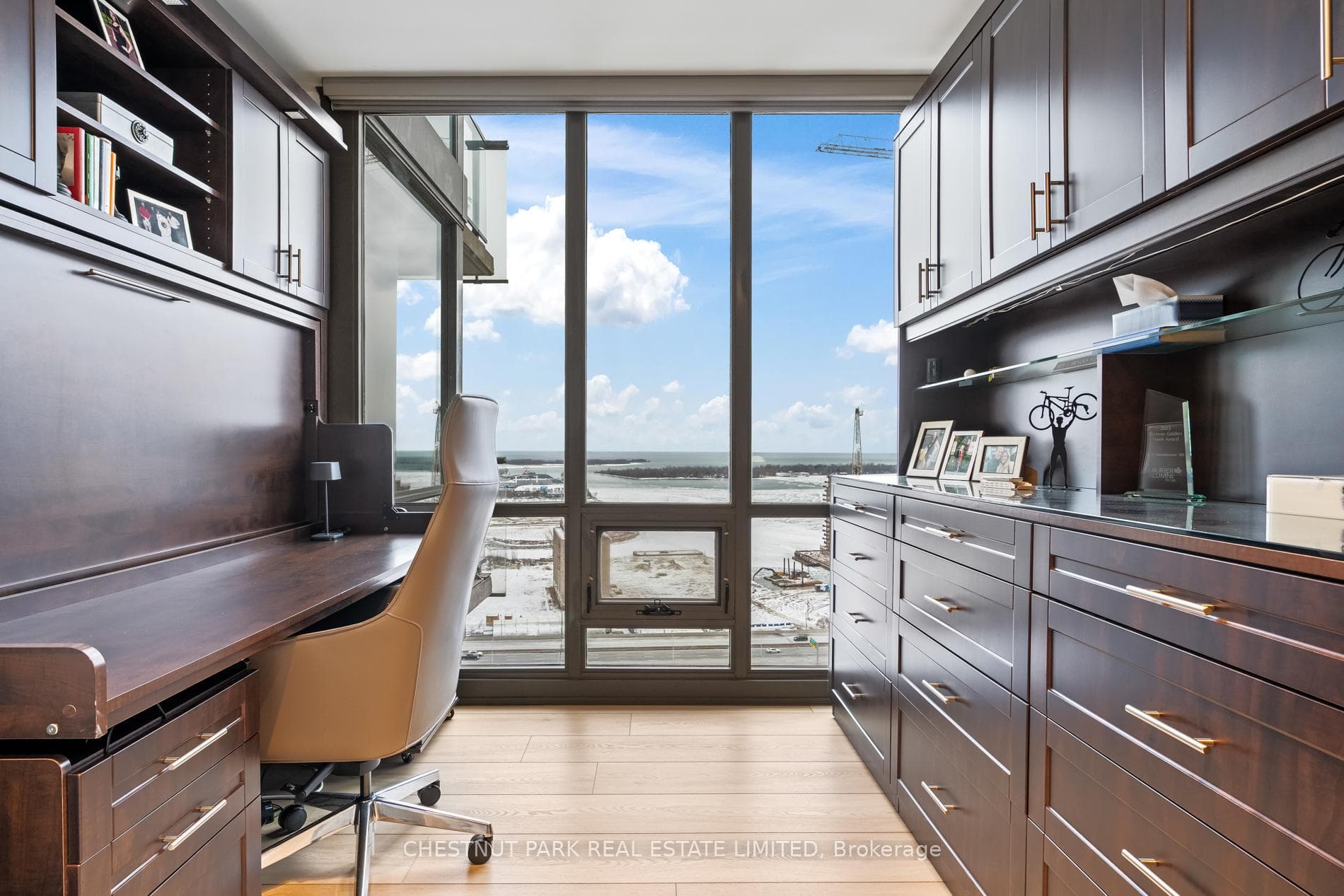 Private Home Office or Coverts to a Bedroom.
