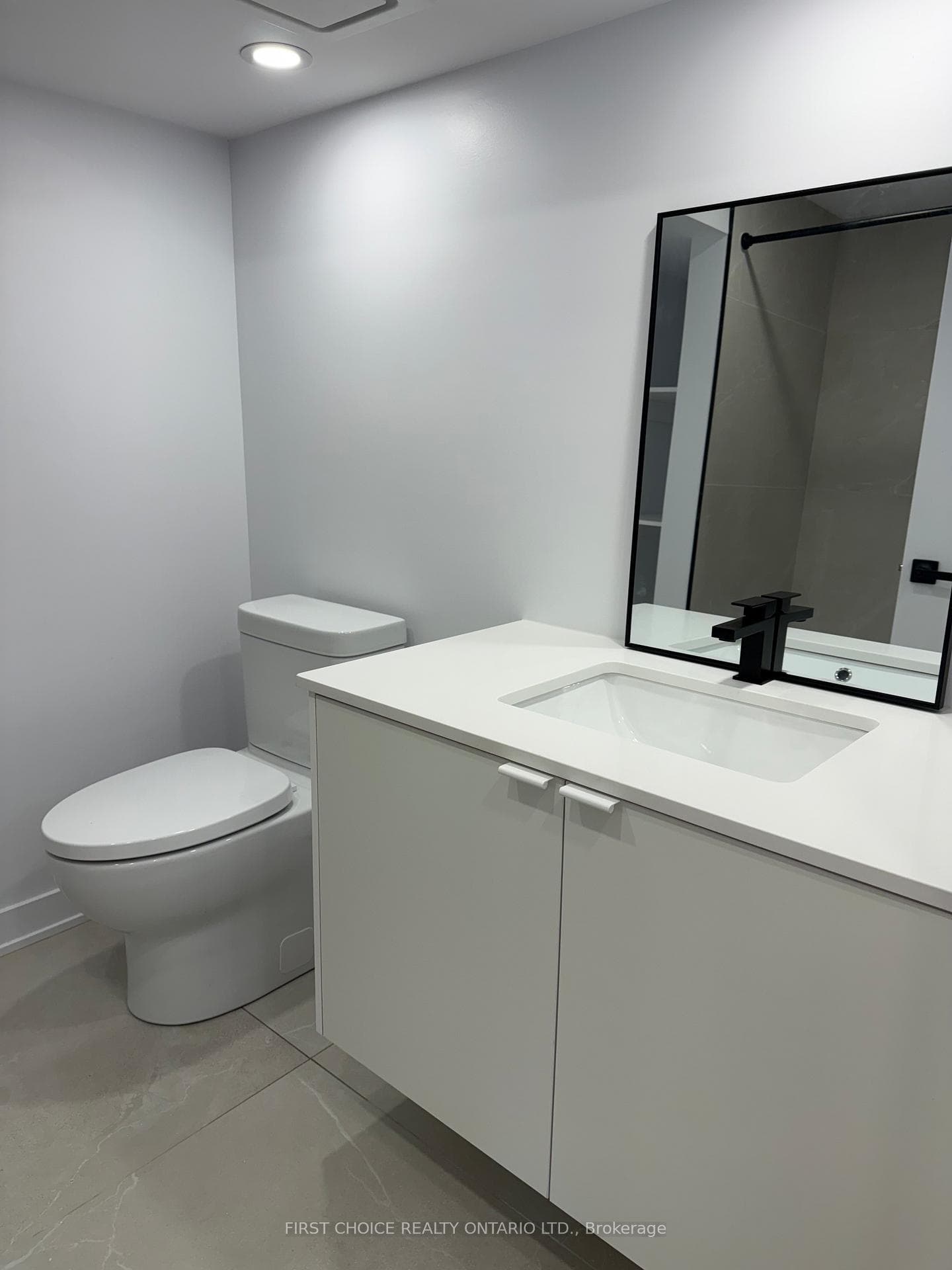a Full bathroom + a 2 piece bathroom