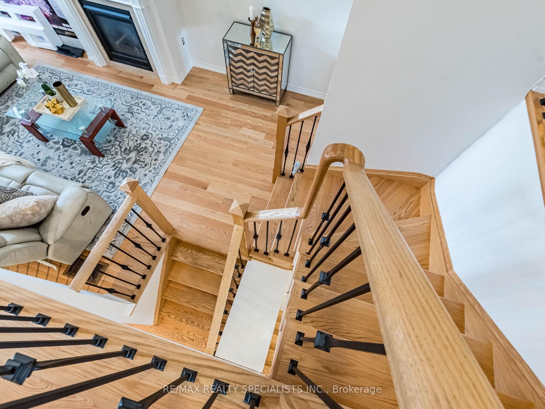 Hardwood Staircase