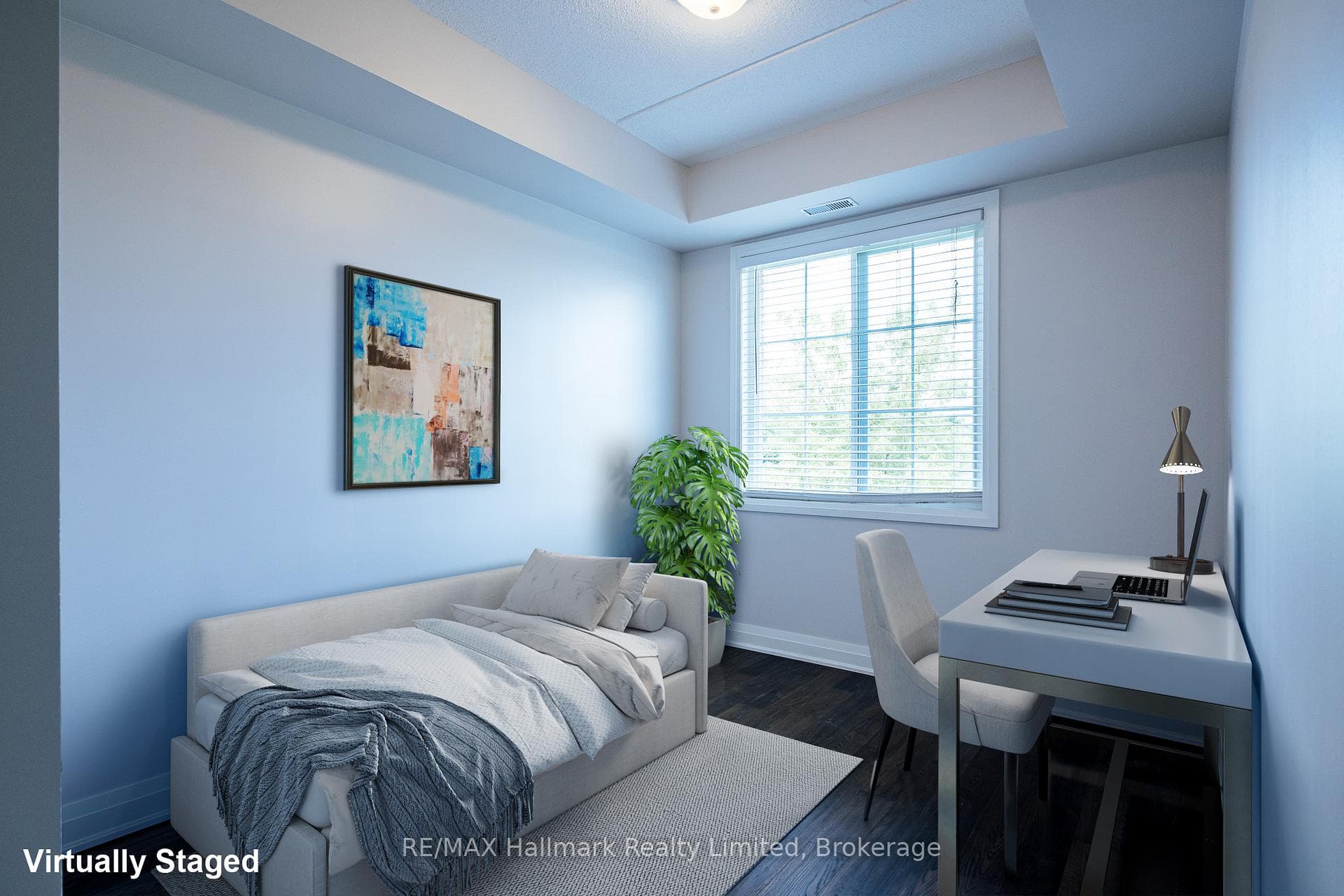 office or guest room (virtually staged)