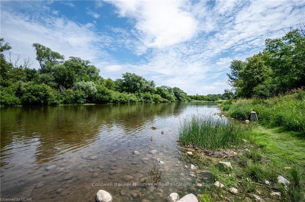 Grand River Trail in the summer time
