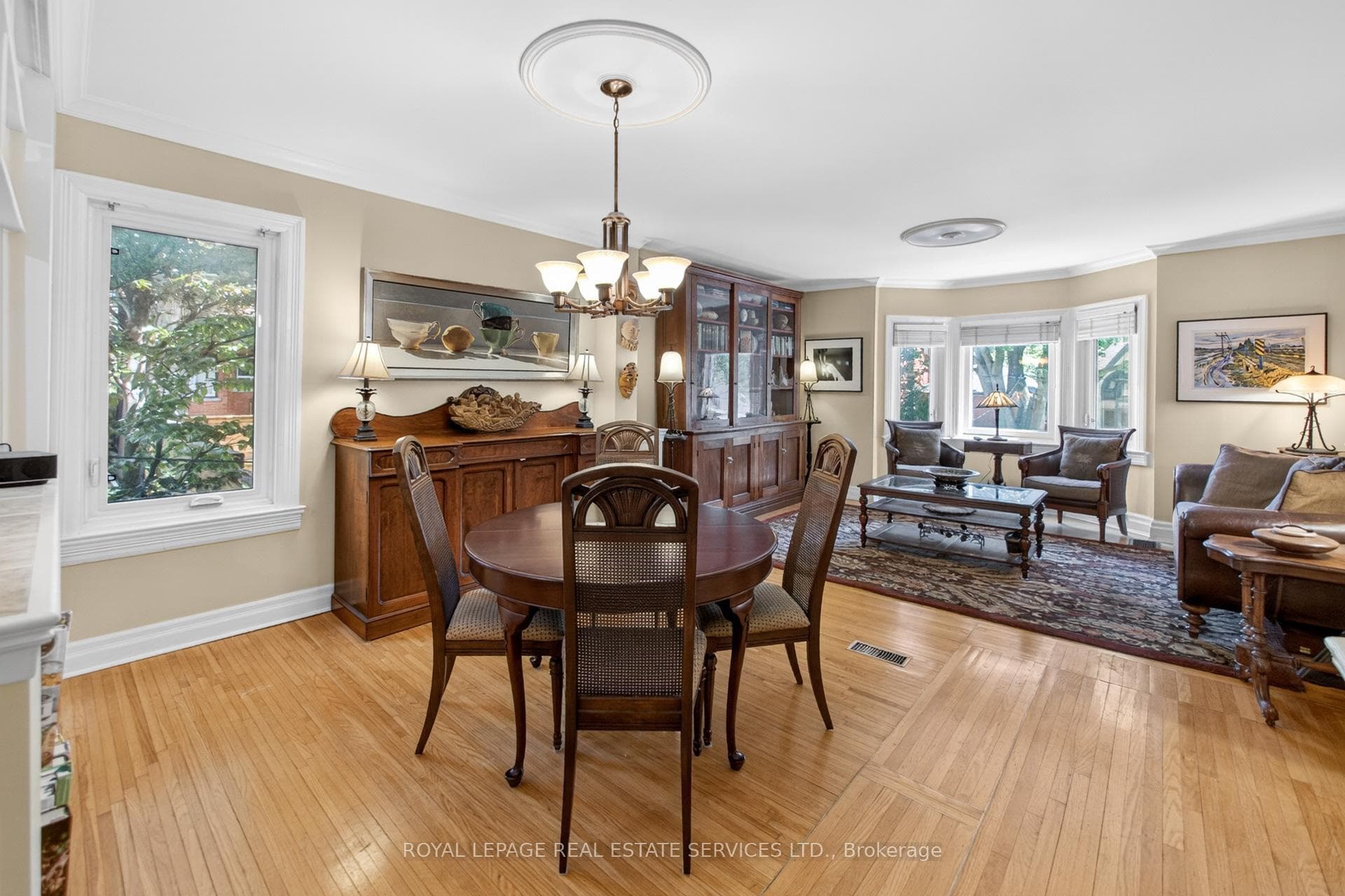Second Floor Dining Room Facing Living Room