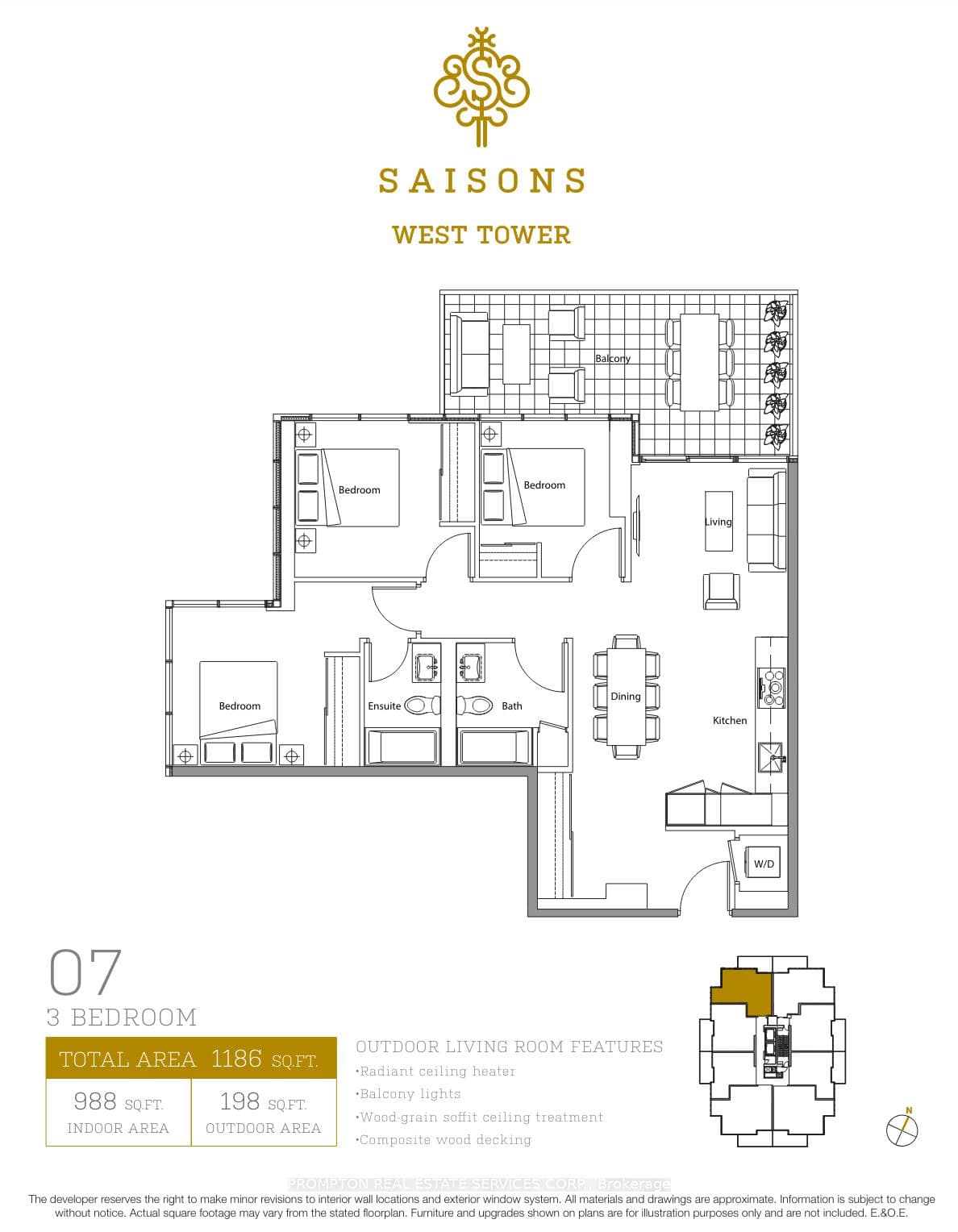 25 Mcmahon Drive Unit 1807 photo 1