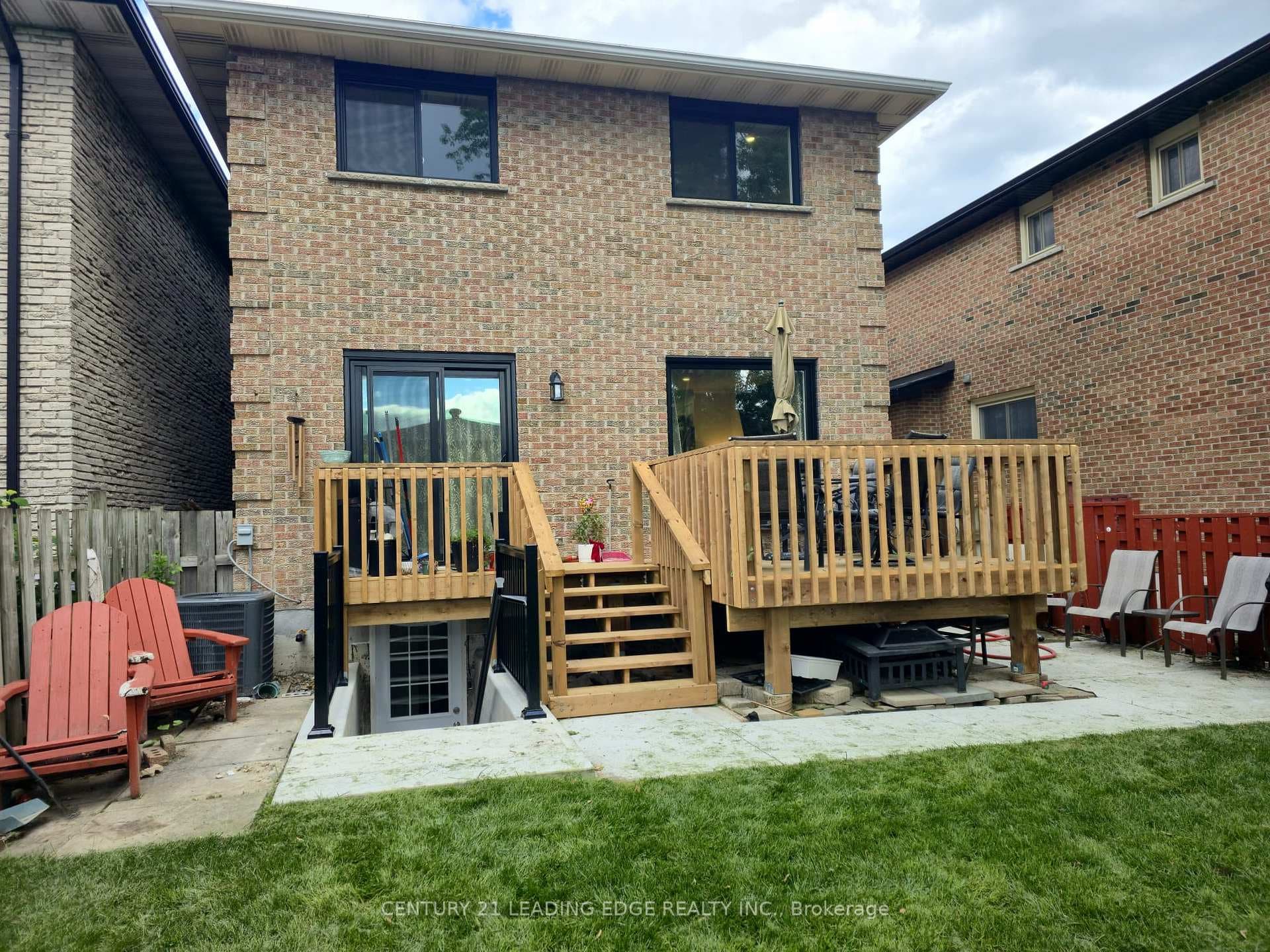 Spacious Backyard with Deck