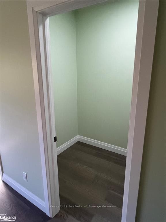 View of walk-in closet