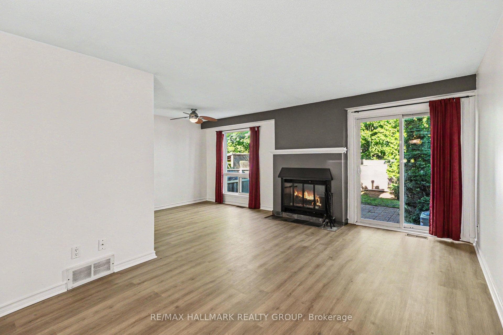Wood Fireplace