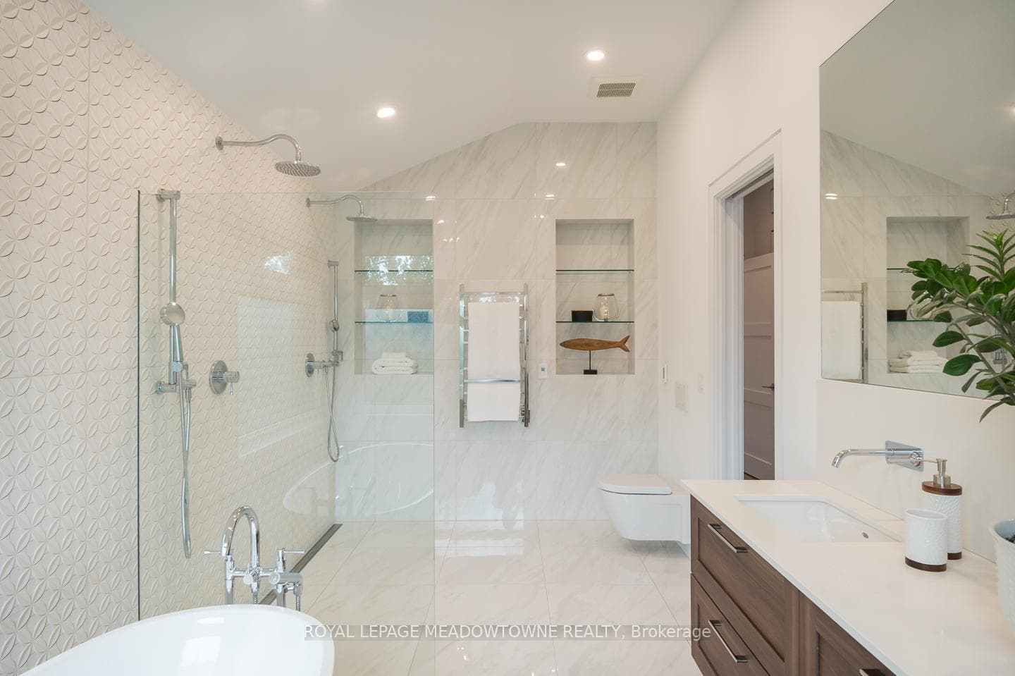 Elevated cabinets & toilets throughout