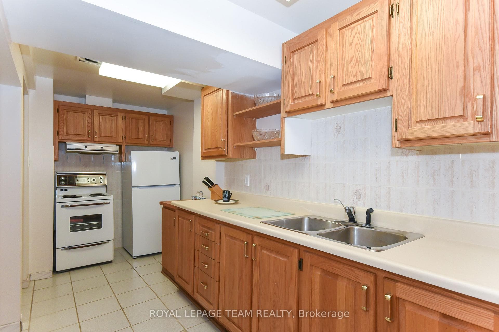 Lower level kitchen for extended living