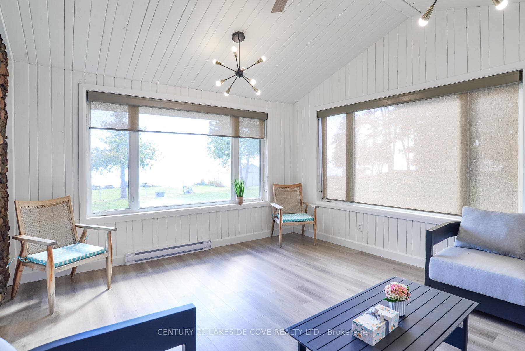 Large Windows O/L Water, Expansive Yard.