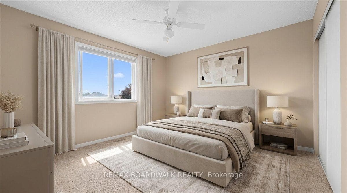 Virtually Staged Image of Primary room setup