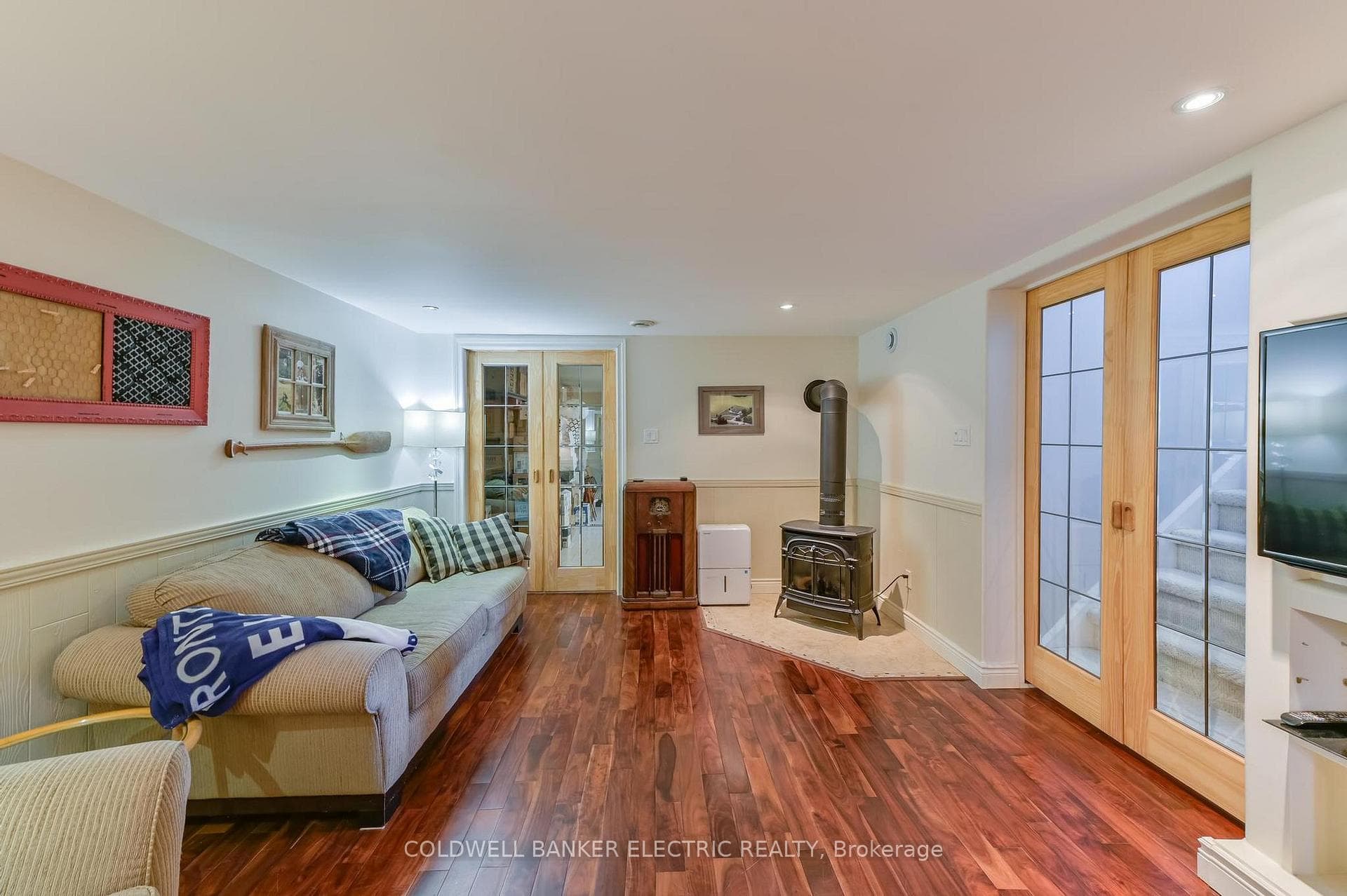 Basement living room