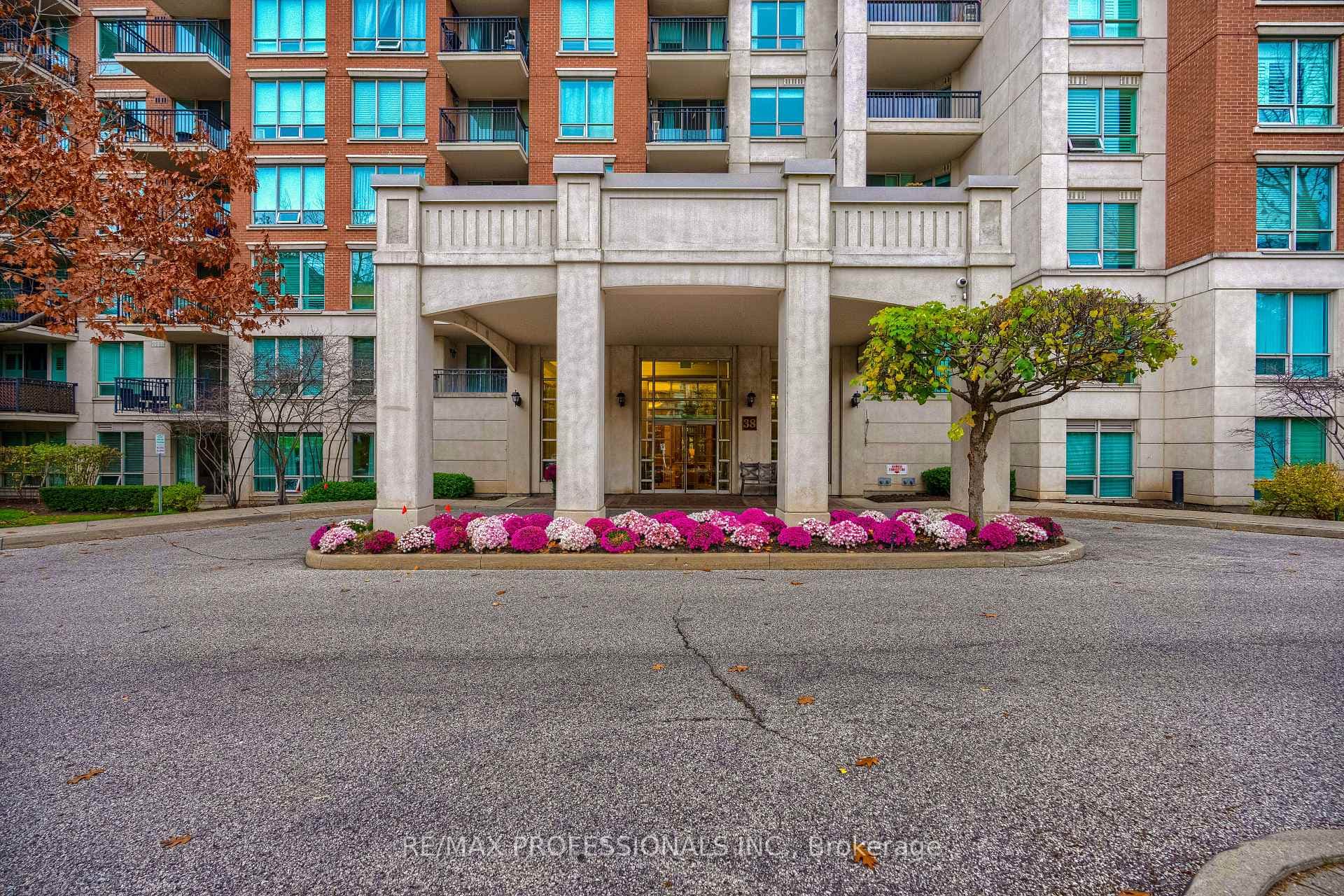 Surrounded by lush gardens and mature trees