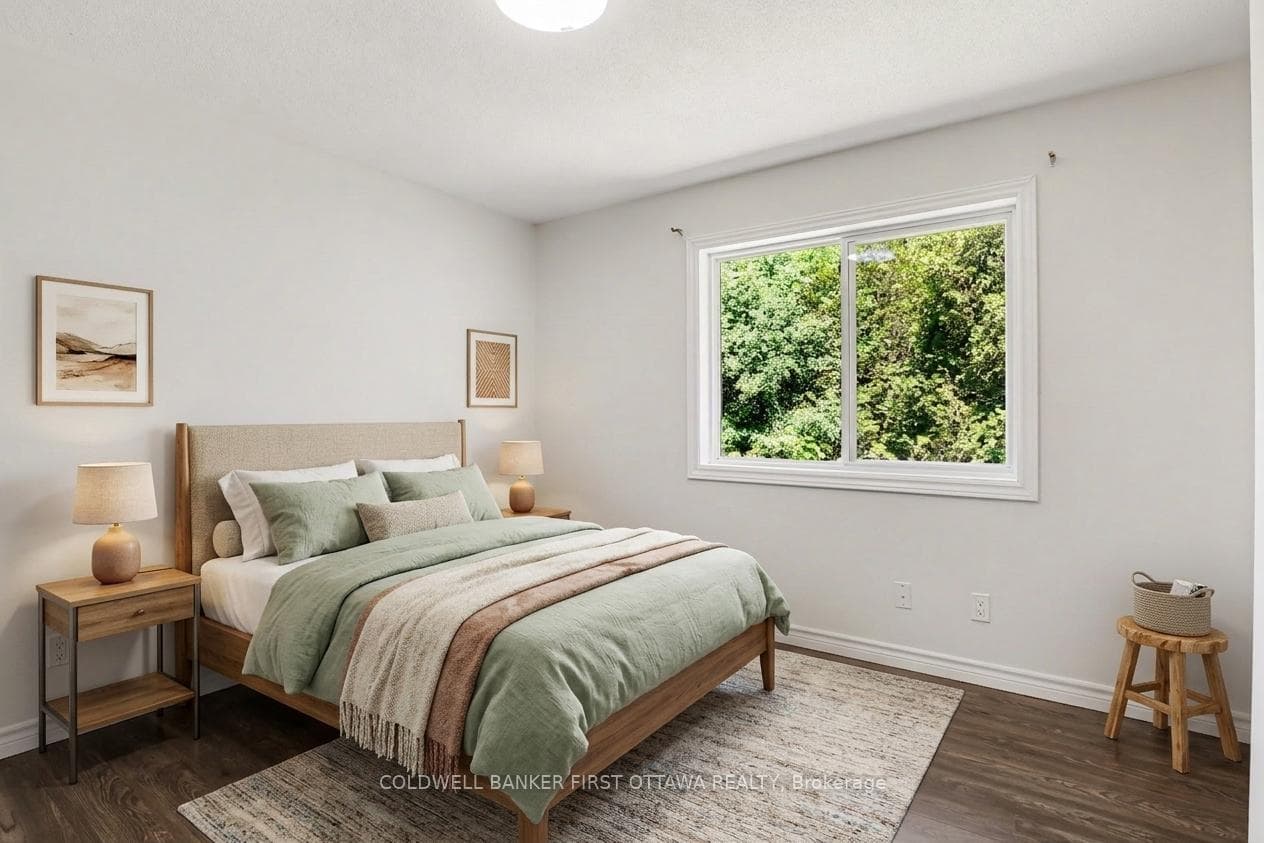 Primary bedroom - virtually staged