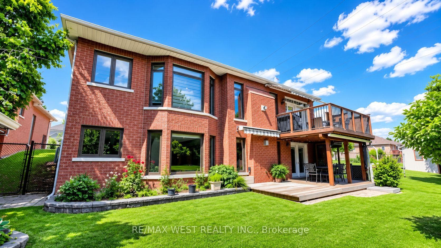 Covered Walkout Patio Ideal for Entertaining