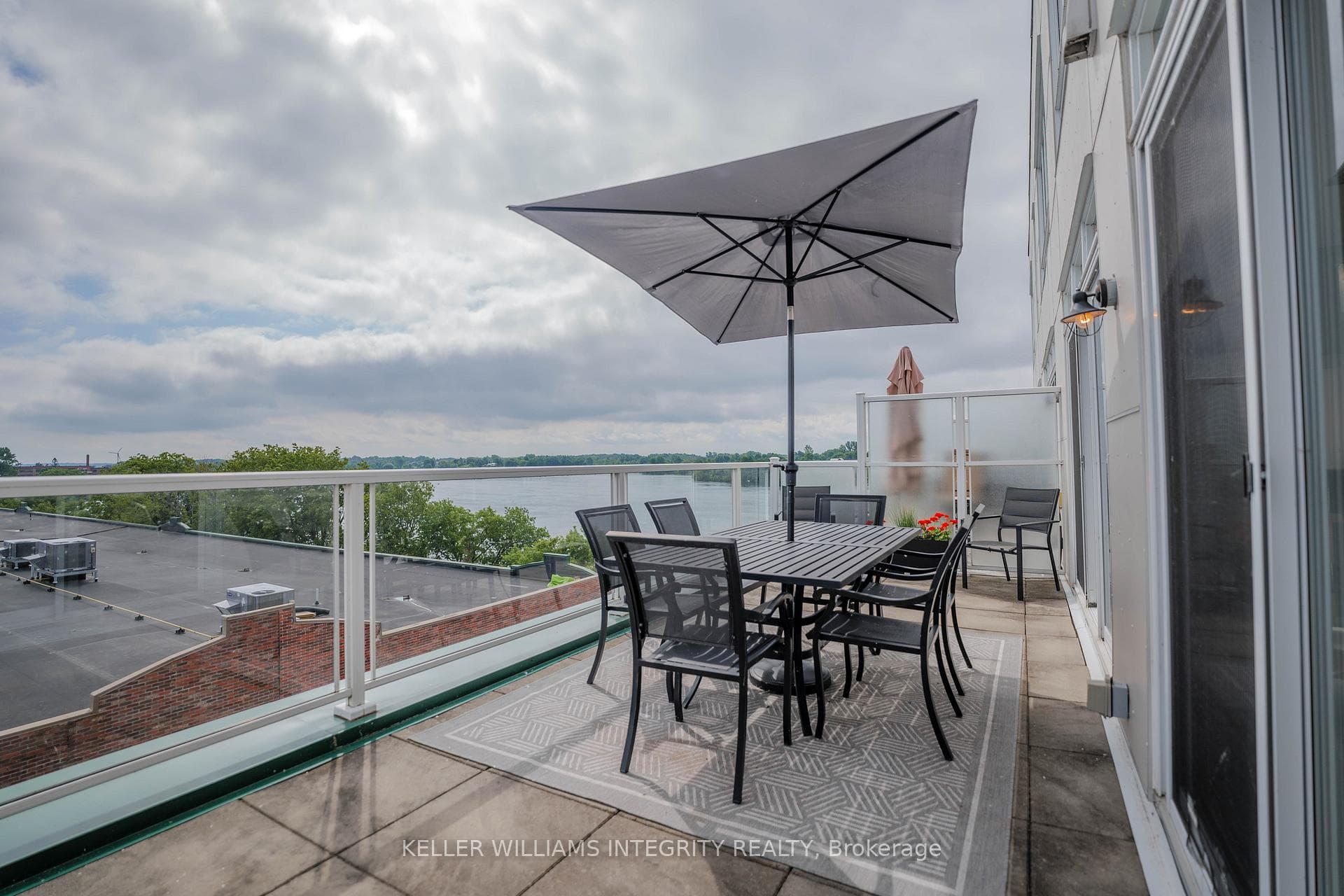 View from patio