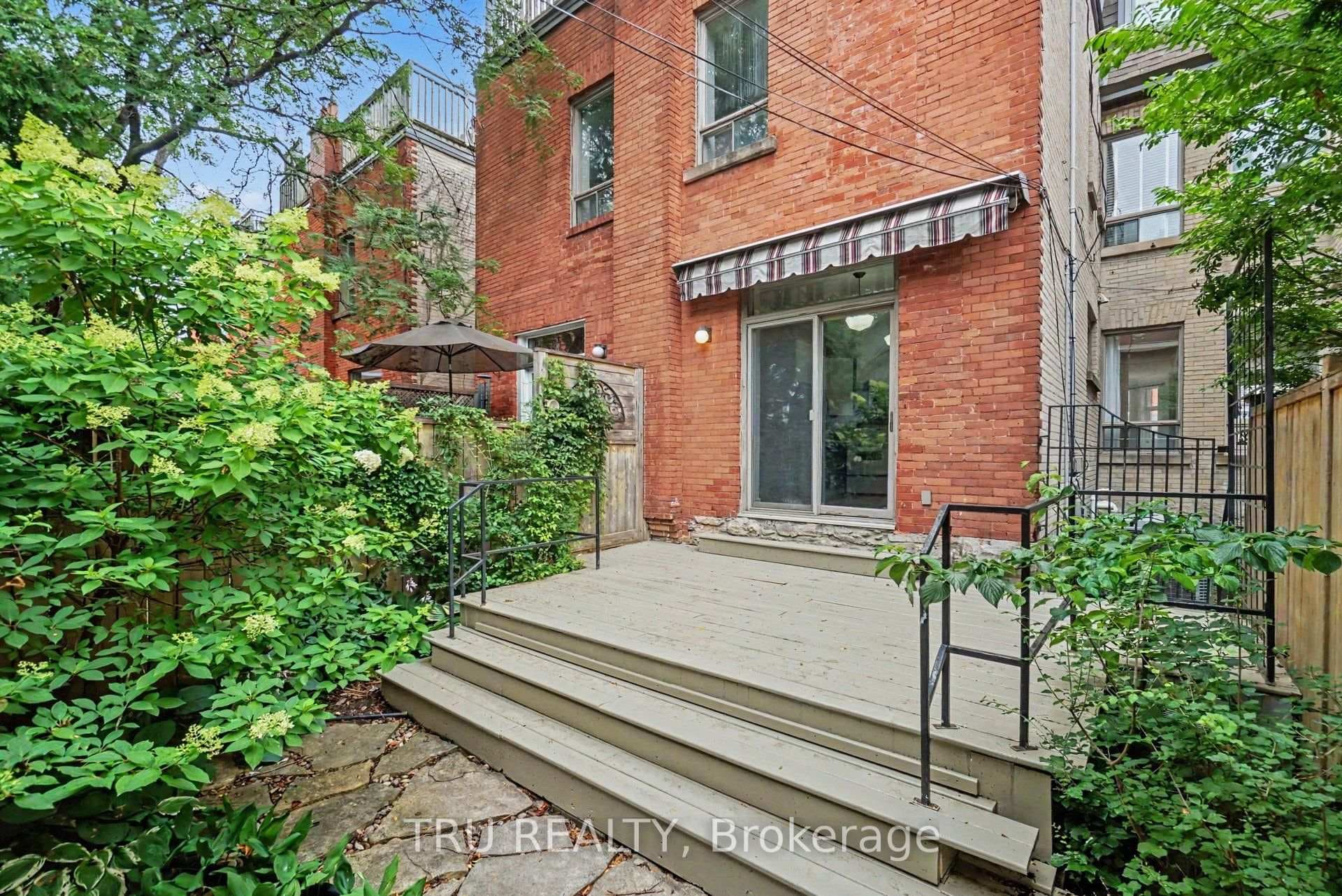 Rear Yard and deck