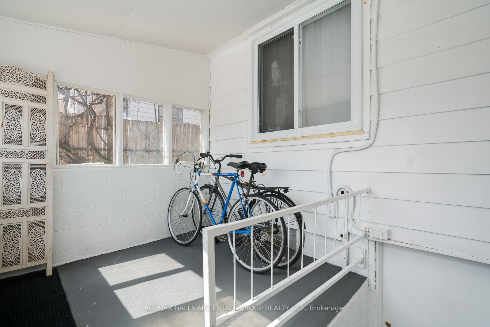 Back entrance