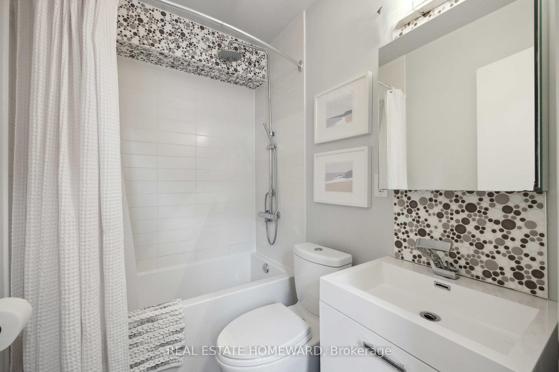 Renovated bathroom