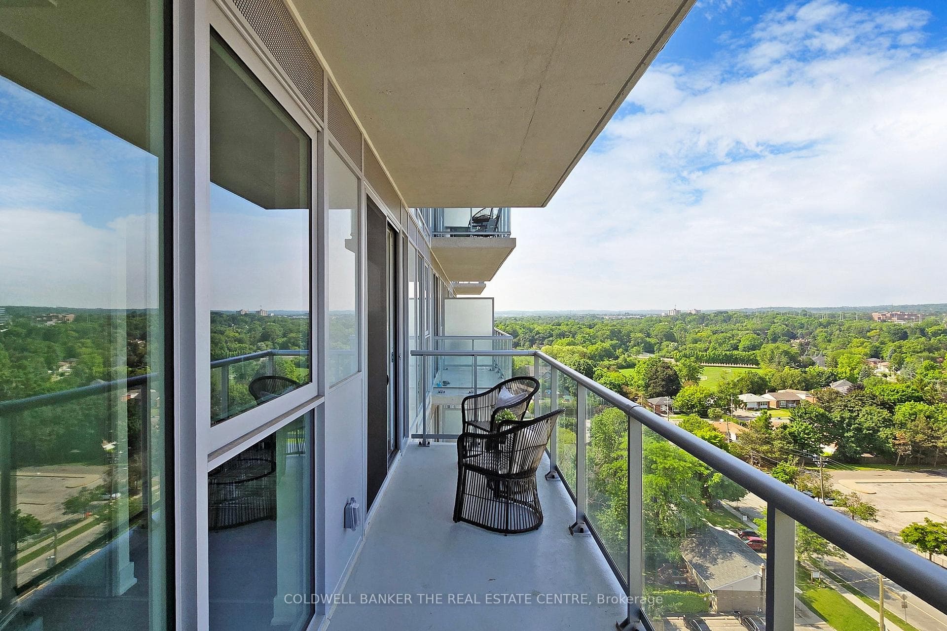 Double balcony